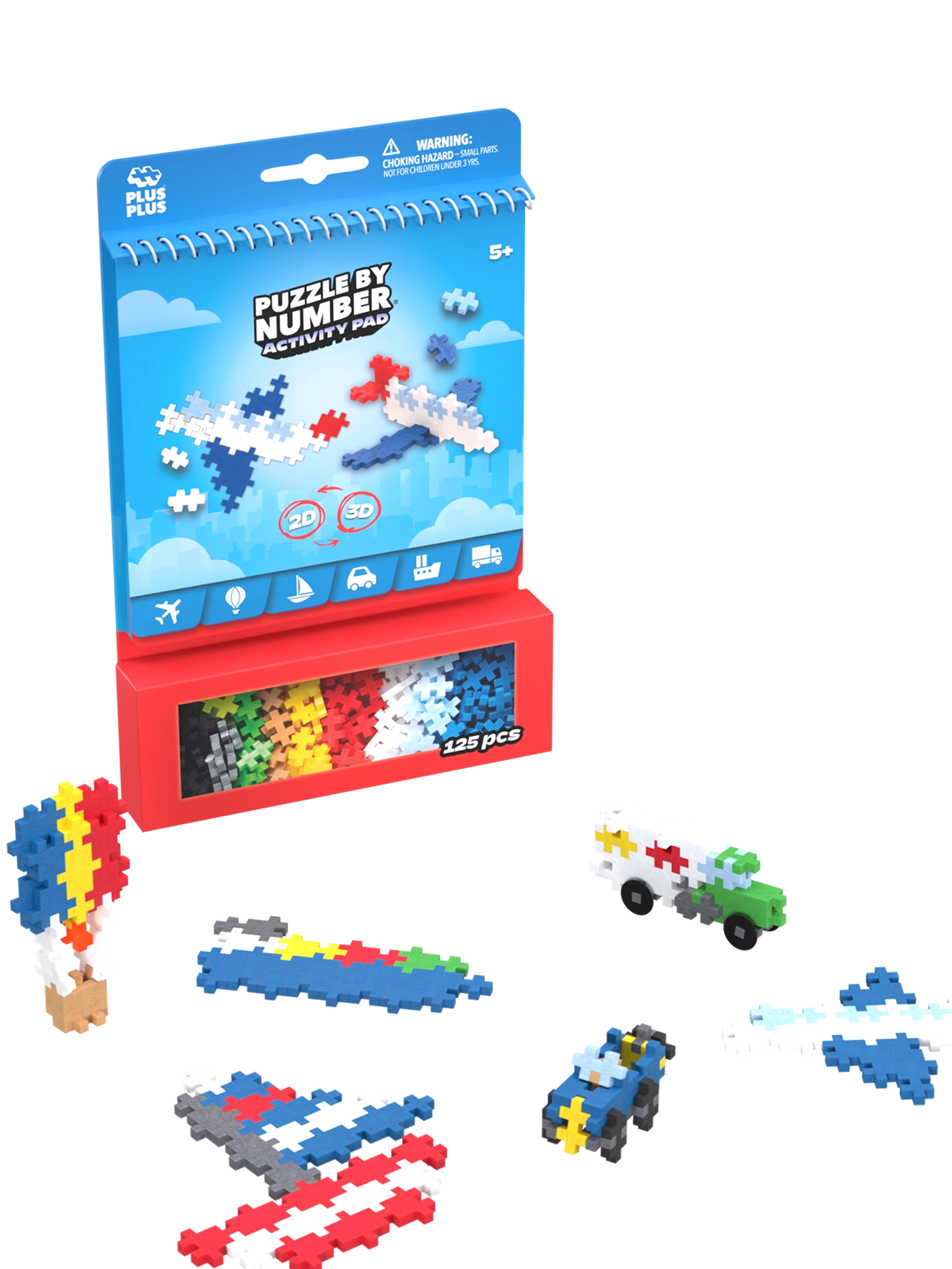 Plus-Plus Activity Pad Bundle Pack